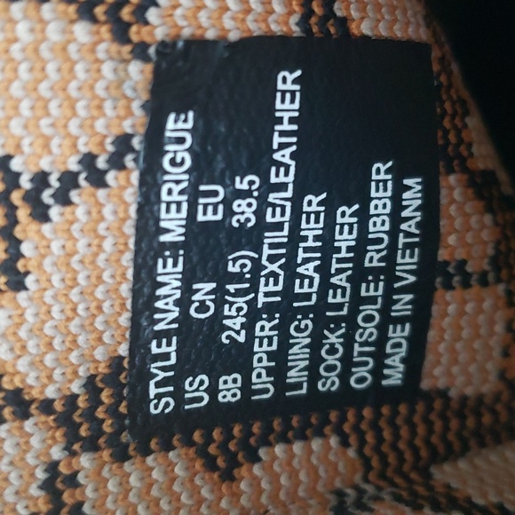 Kate Spade Merigue Boots Forest Feline Cheetah Print Lug Sole Size 8 B - Picture 5 of 6